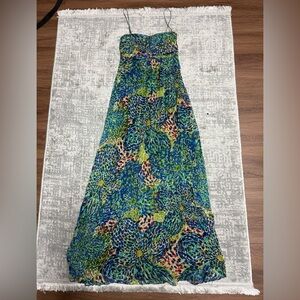 Zara Dress with Multicolor Accents